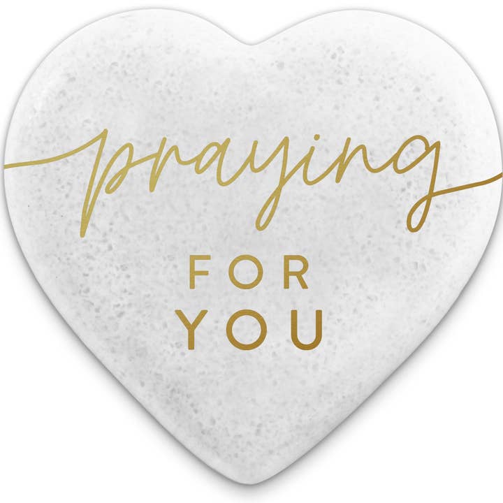 Dicksons - Wholesale Decorative Tabletop Object - LCP Heart Stone Card Heartfelt Prayers2