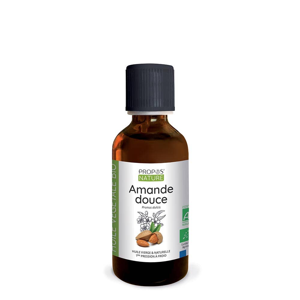 Propos'Nature - Wholesale Bath/Body Oil - Organic Sweet Almond Vegetable Oil 50ml, 100ml, 500ml0