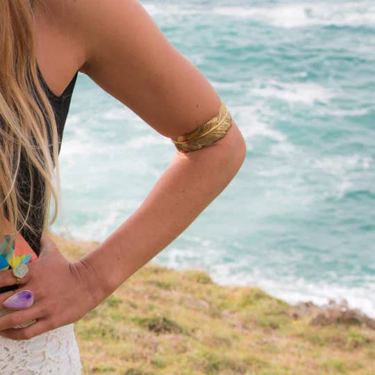 bahgsu jewels - Wholesale Cuff Bracelet - Light as A Feather Cuff || View More Colors