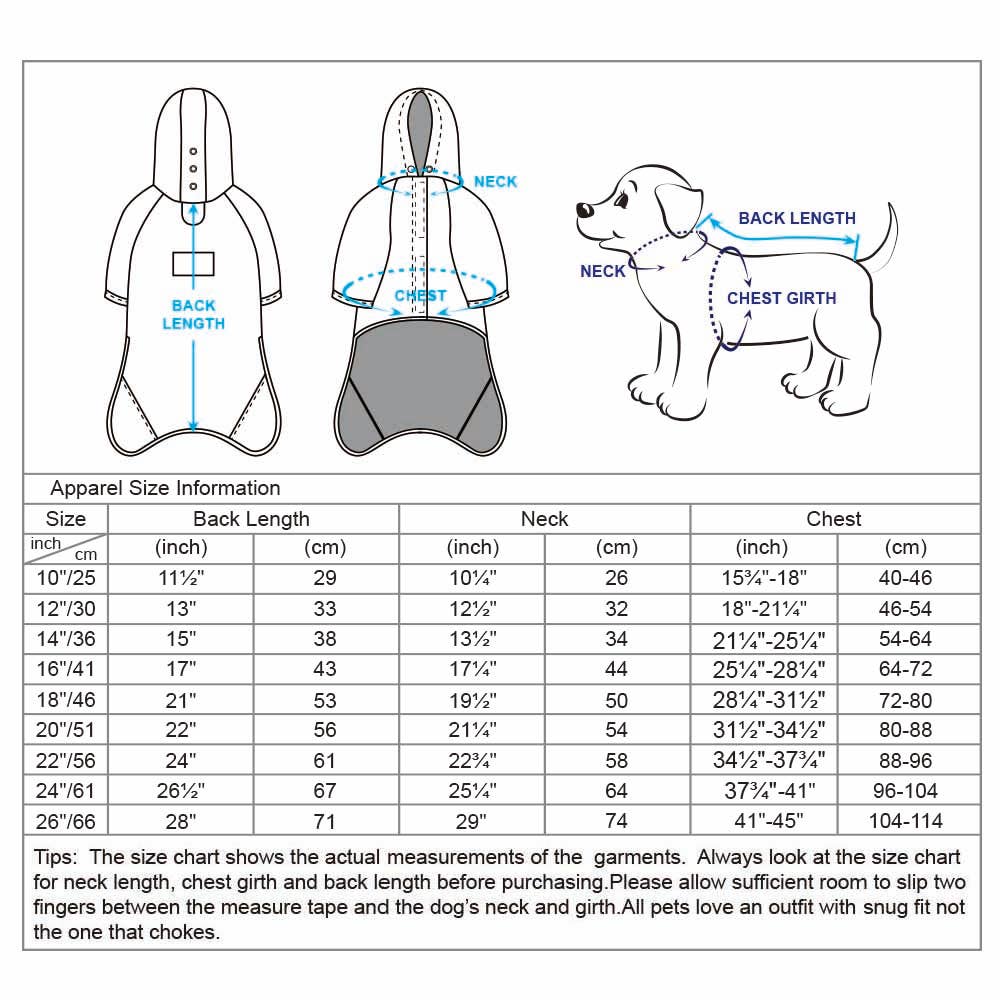 Blueberry Pet - Vente Imperméable – chien - Veste chaude imperméable 5000MM en softshell tissé sur mesure et teint.30