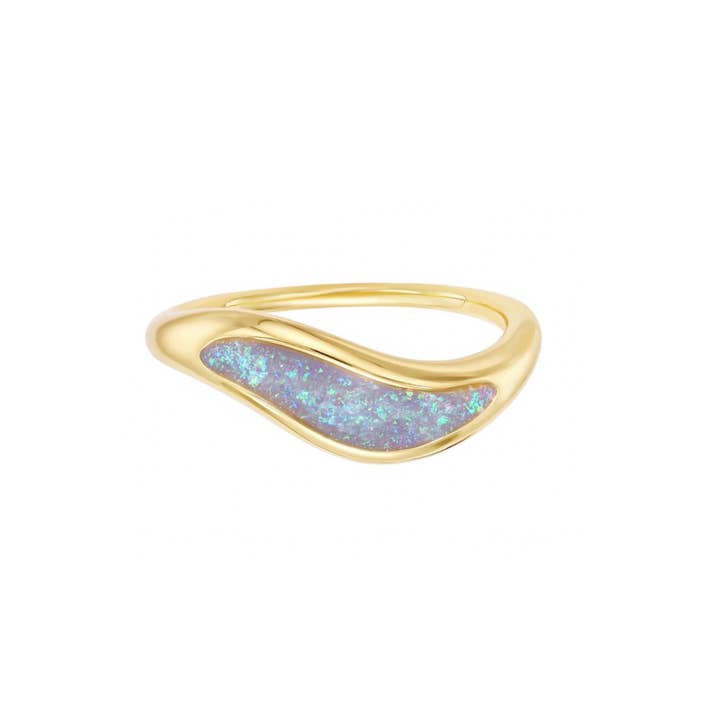 Opal Dreamers Wave Ring for wholesale by La Kaiser