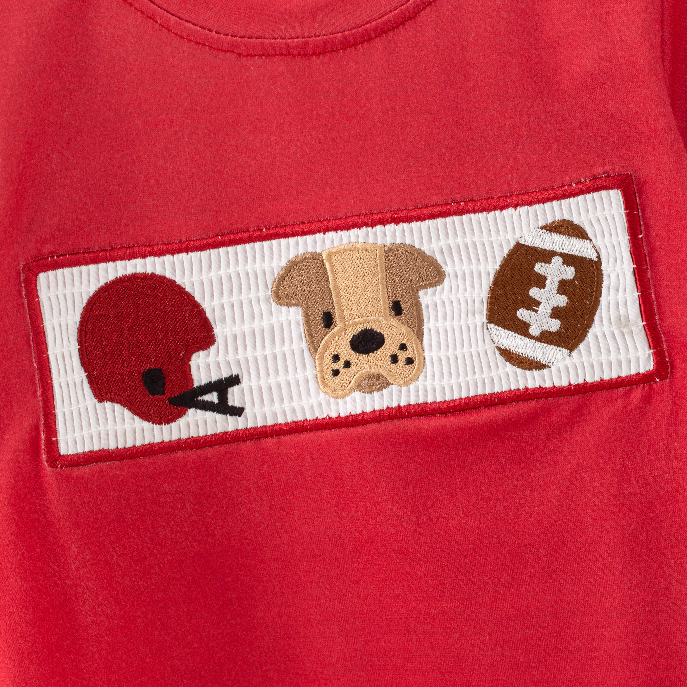 Auraquise - Wholesale Clothing Set - Baby - Georgia Football Embroidered Matching Sibling Outfits6