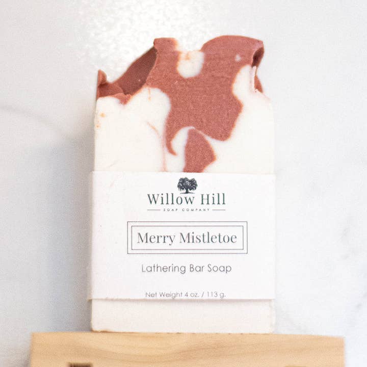 Willow Hill Soap Company - Wholesale Bar Soap - Merry Mistletoe Bar Soap0
