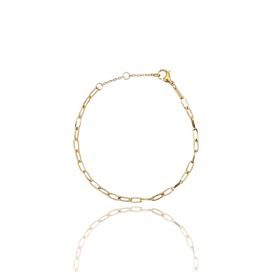 KIKICHIC - Wholesale Link & Chain Bracelet - Mini Paper Clip Link Bracelet3