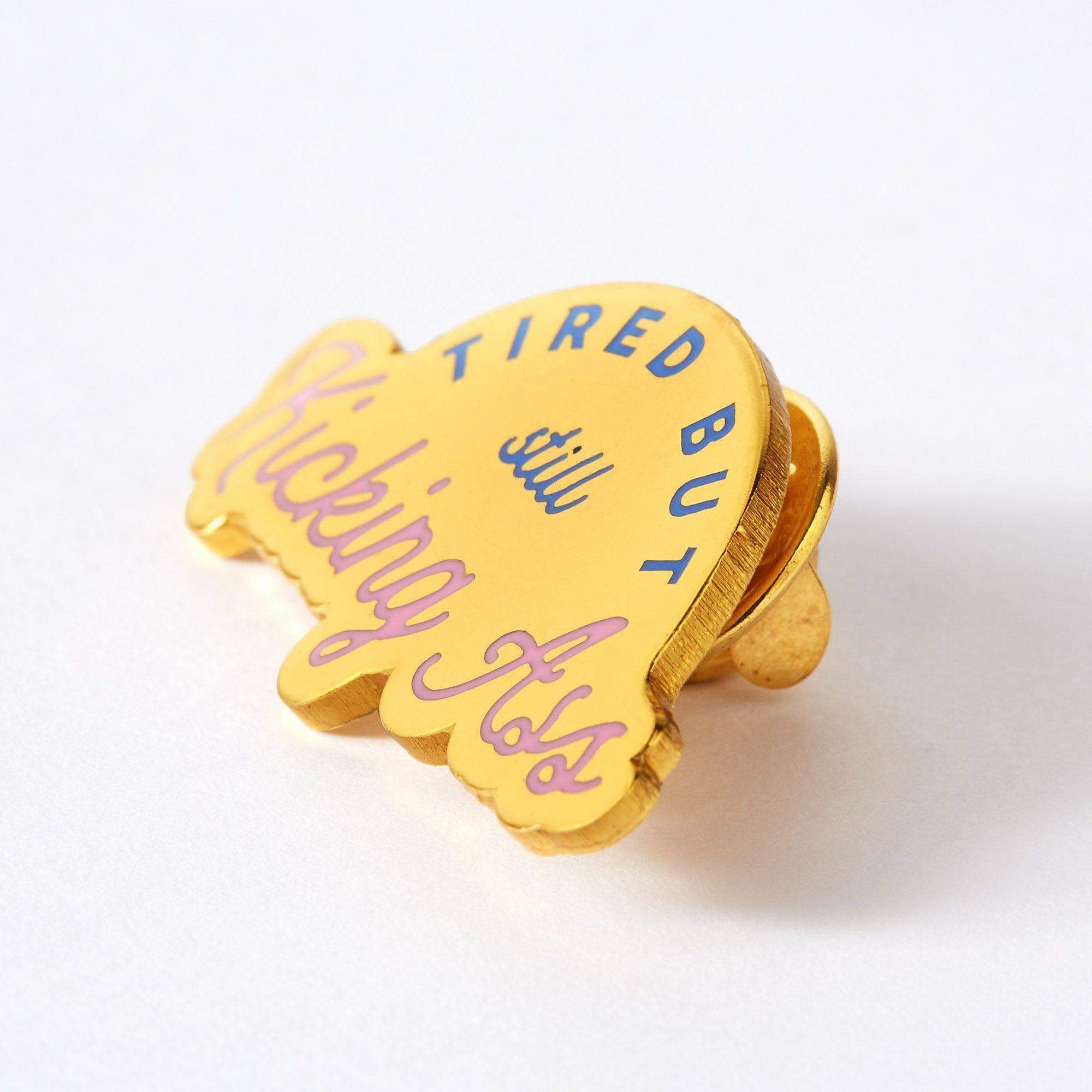 Punky Pins - Vendita all'ingrosso Spilla da bavero - Spilla smaltata stanca ma calci2