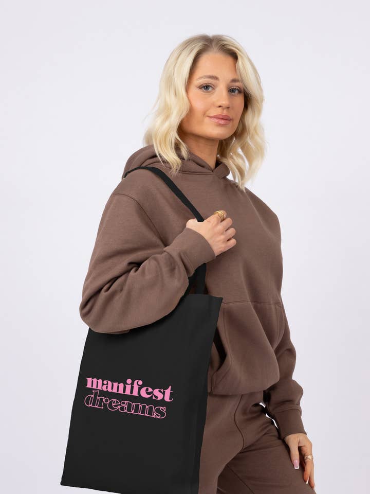 Manifest Printed Canvas Bag (Custom Pack) for wholesale by Missi Clothing