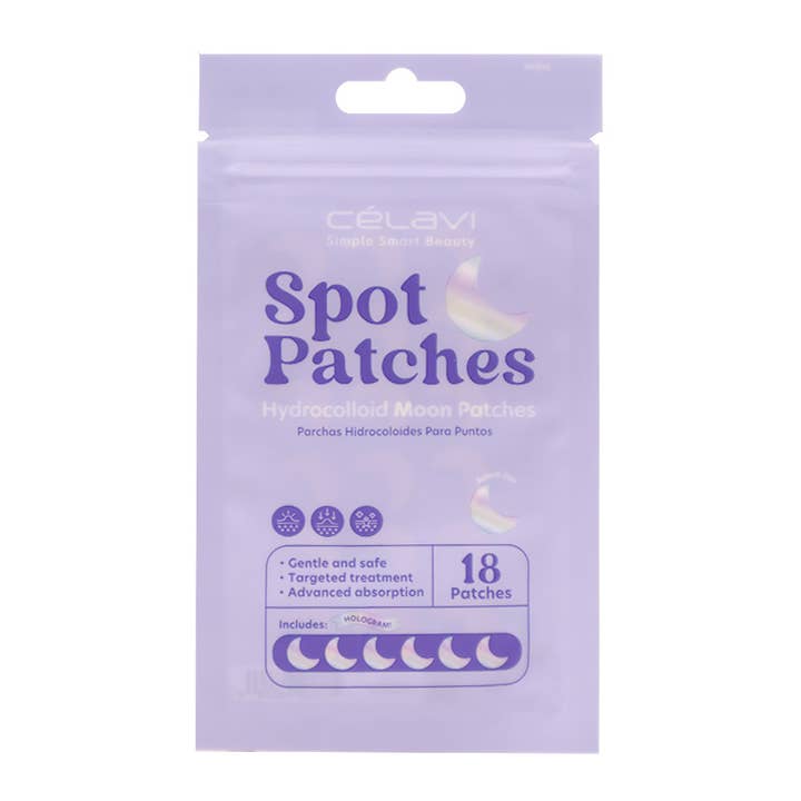 PINEAPPLE Beauty - Wholesale Acne/Hydrocolloid Patch - Celavi AP018 18pc Hydrocolloid Moon Acne Spot Patches - 121