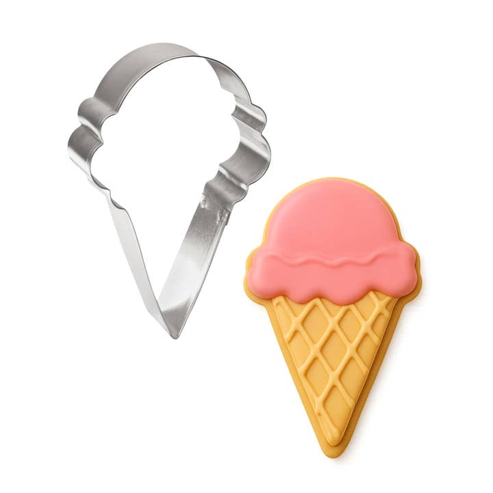 Eiscreme-Keks-Ausstecher 10 cm B1558 für den Großhandel von CookieCutter.com