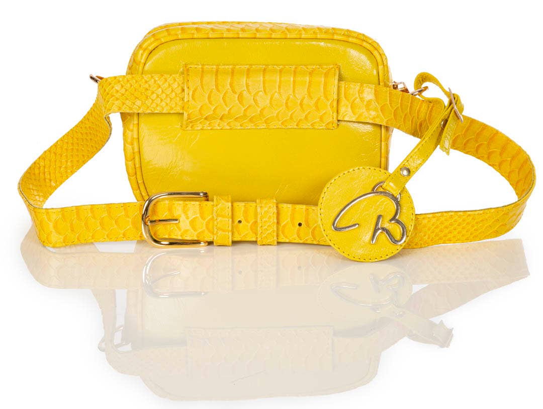 Benenate - Wholesale Crossbody Bag - Women's - Lemon Python 000 Belt/Crossbody Bag4