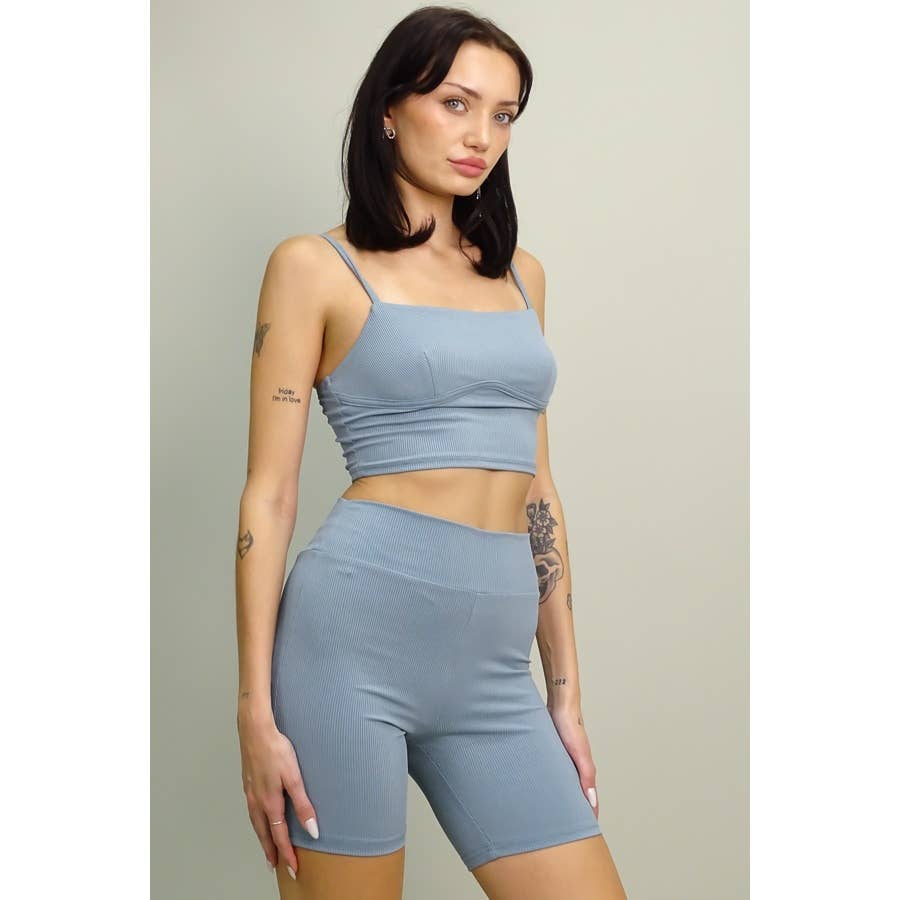 CEFIAN FASHION - Wholesale Lounge Set - Women's - YOUR GO TO CONTOUR SHORTS SET10