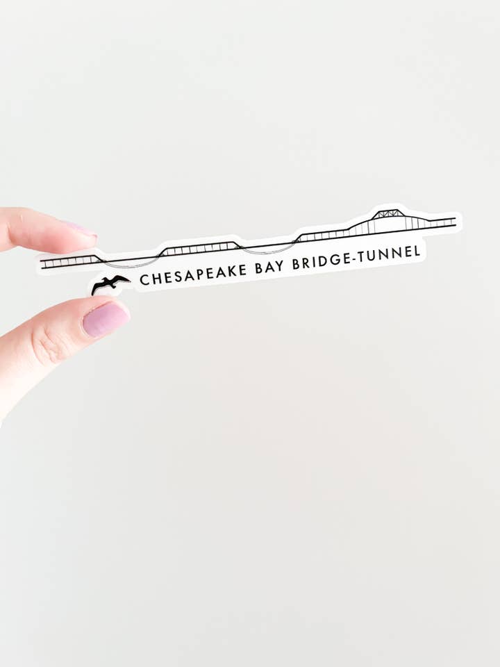 CBBT sticker - Large 7inx1in for wholesale by Thirteenwinks