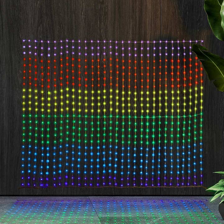 RGB Curtain 5'x4' for wholesale by Holiday Bright Lights