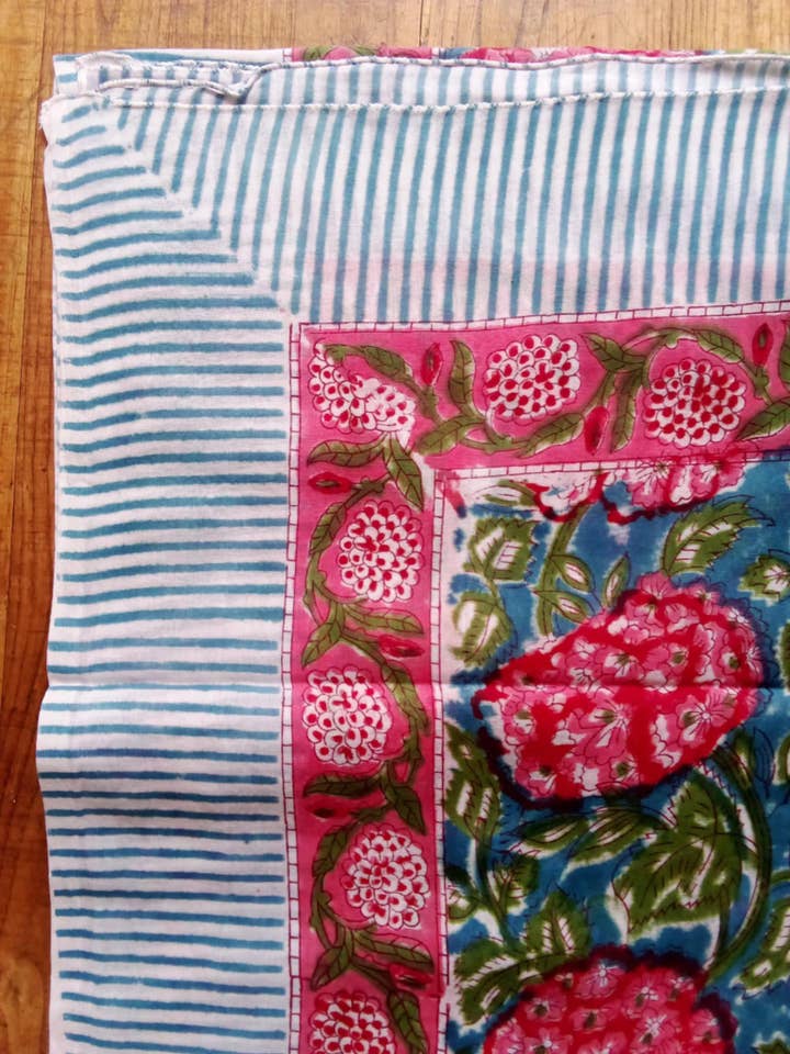 Lenço, Pareô Block Print - ET108 por atacado de Kirei