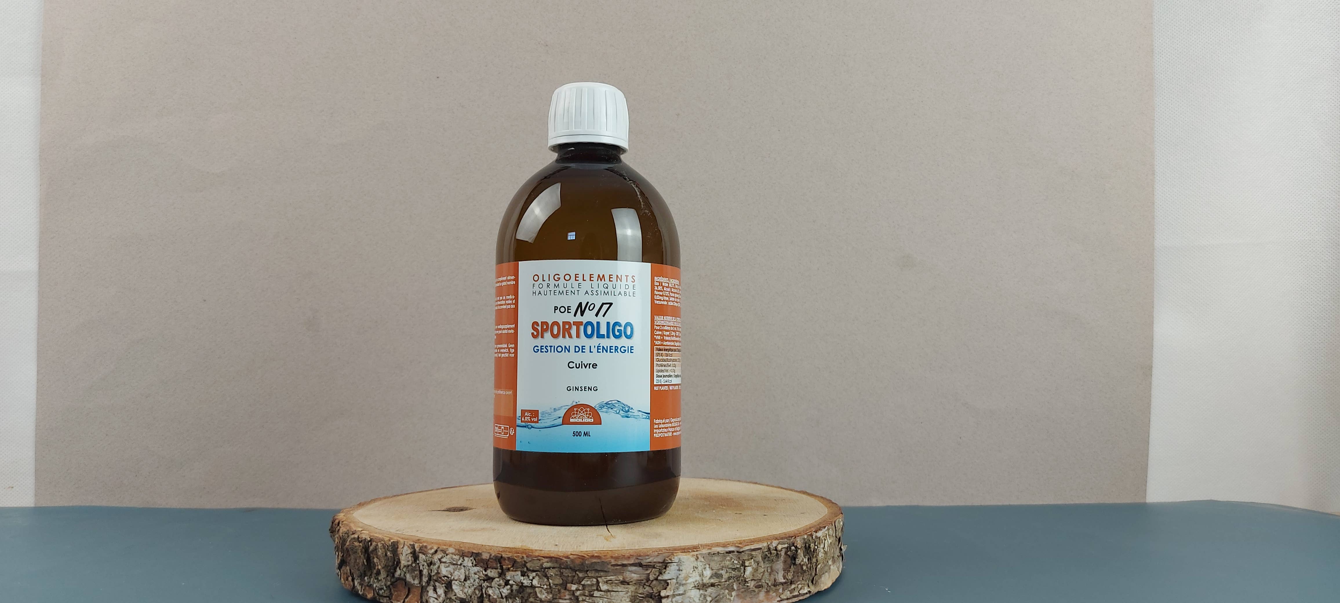 Propos'Nature - Wholesale Oral Supplement/Vitamin - Poe No.17 - Sportoligo - Muscular - Ginseng 100ml, 500ml3