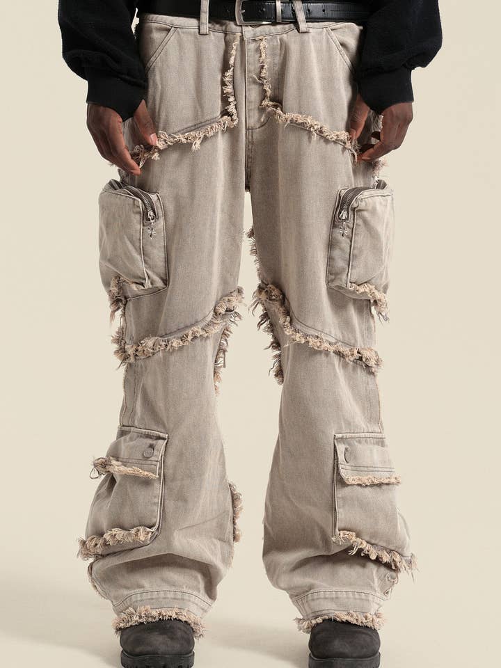 Eroded Edges Cargos (Sand) for wholesale by Foreign Resource