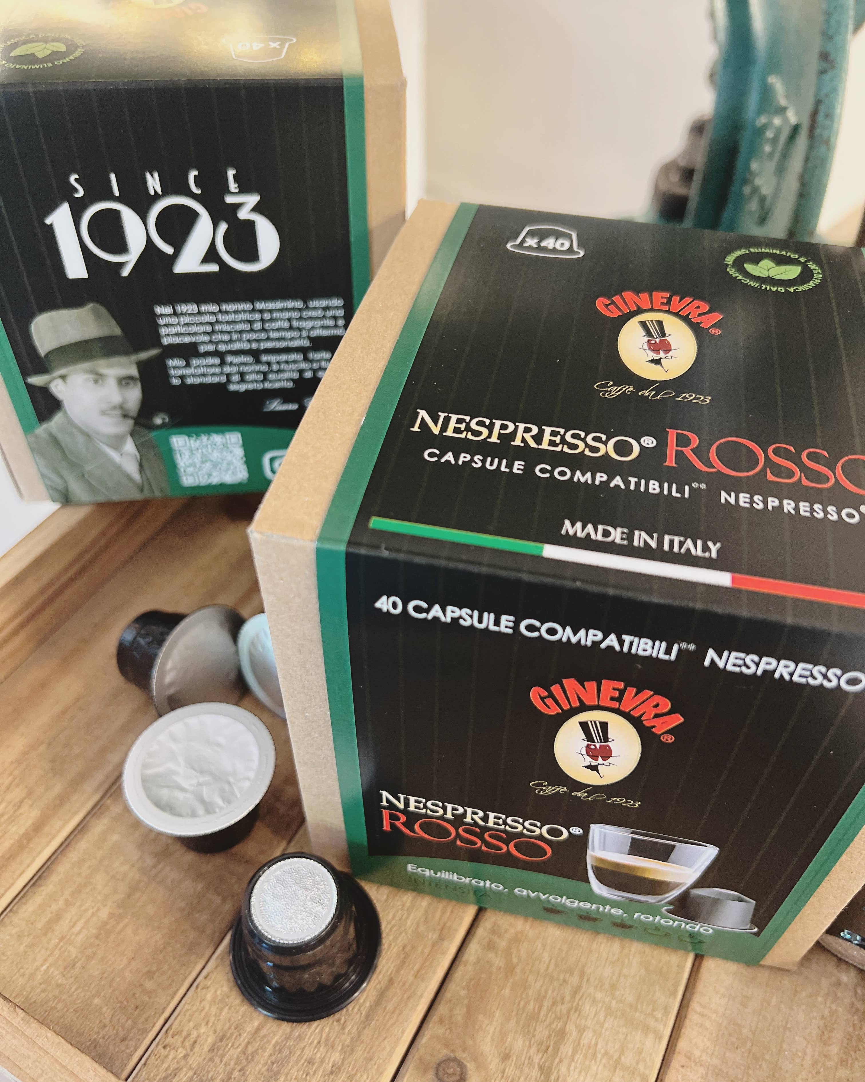 Caffè Ginevra SRL - Wholesale Coffee Pods - 40 Nespresso* compatible coffee capsules2