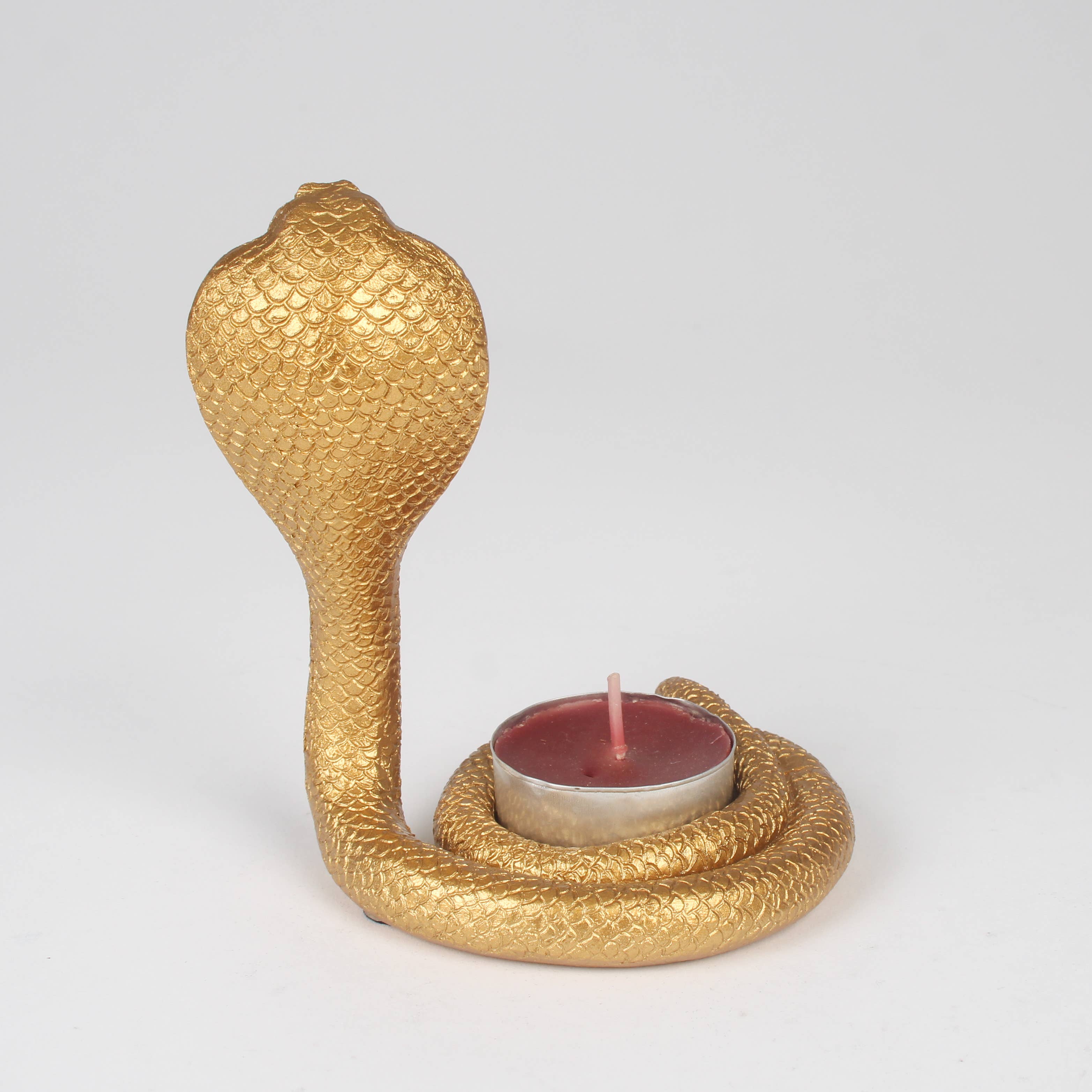 Originals International Ltd - Wholesale Candle Holder - Snake Tealight Candle Holder Cobra –Unique Gothic Home Decor3