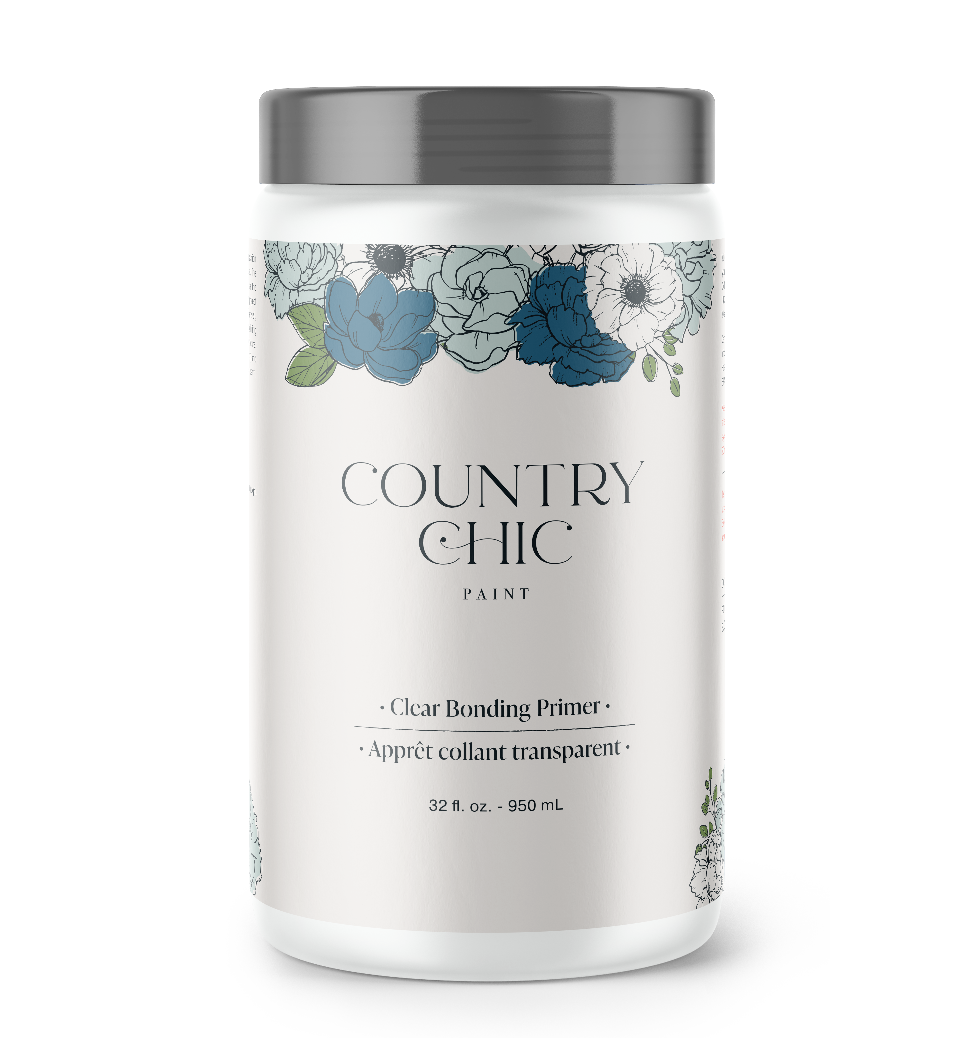 Country Chic Paint - Vente Assortiments de peinture - Apprêt adhésif transparent - Couche de base transparente Surface Prep1