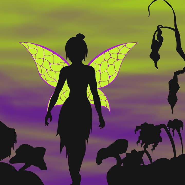 Toxic Fairy Print for wholesale by Mizorey Ren