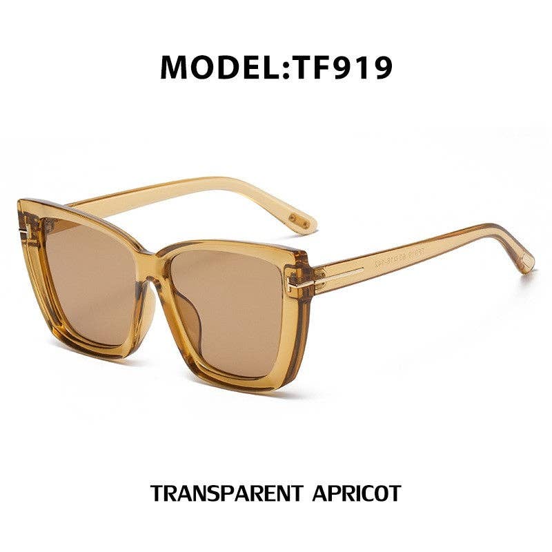 UZ Wholesale Store – Óculos de sol - Mulher por atacado – Óculos de sol Fashion Cat Eye Para Mulher Com Proteção UV2