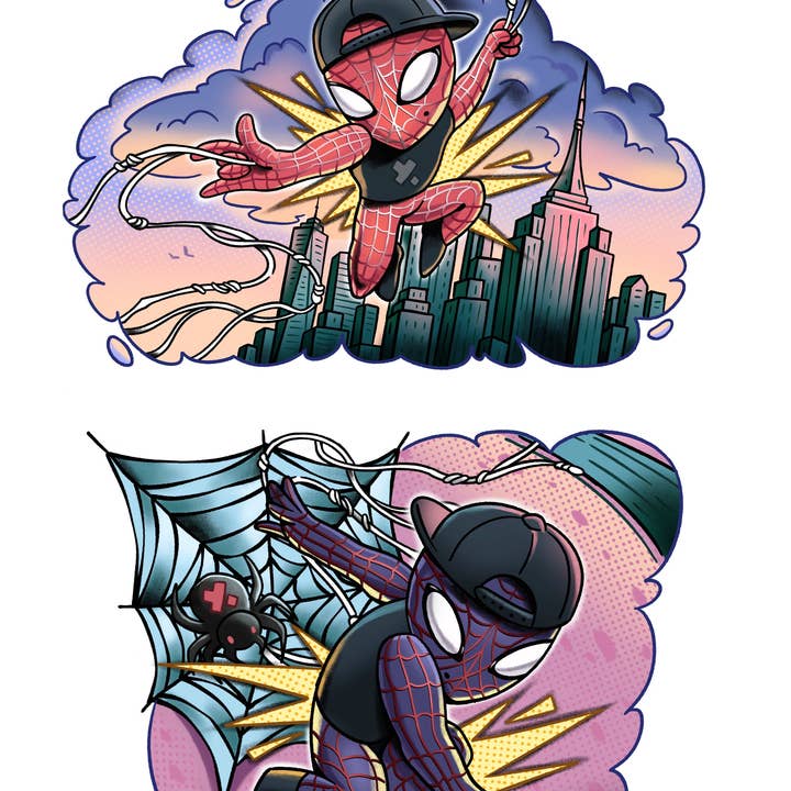 Tony Ray - Wholesale Temporary Tattoo - Kids - Spider-Ray