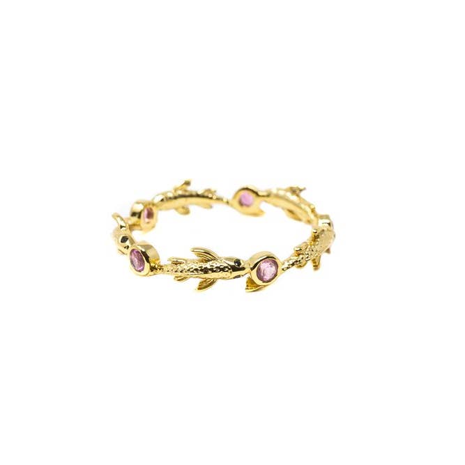 Neshama Eternity Ring for wholesale by Nasi Silver