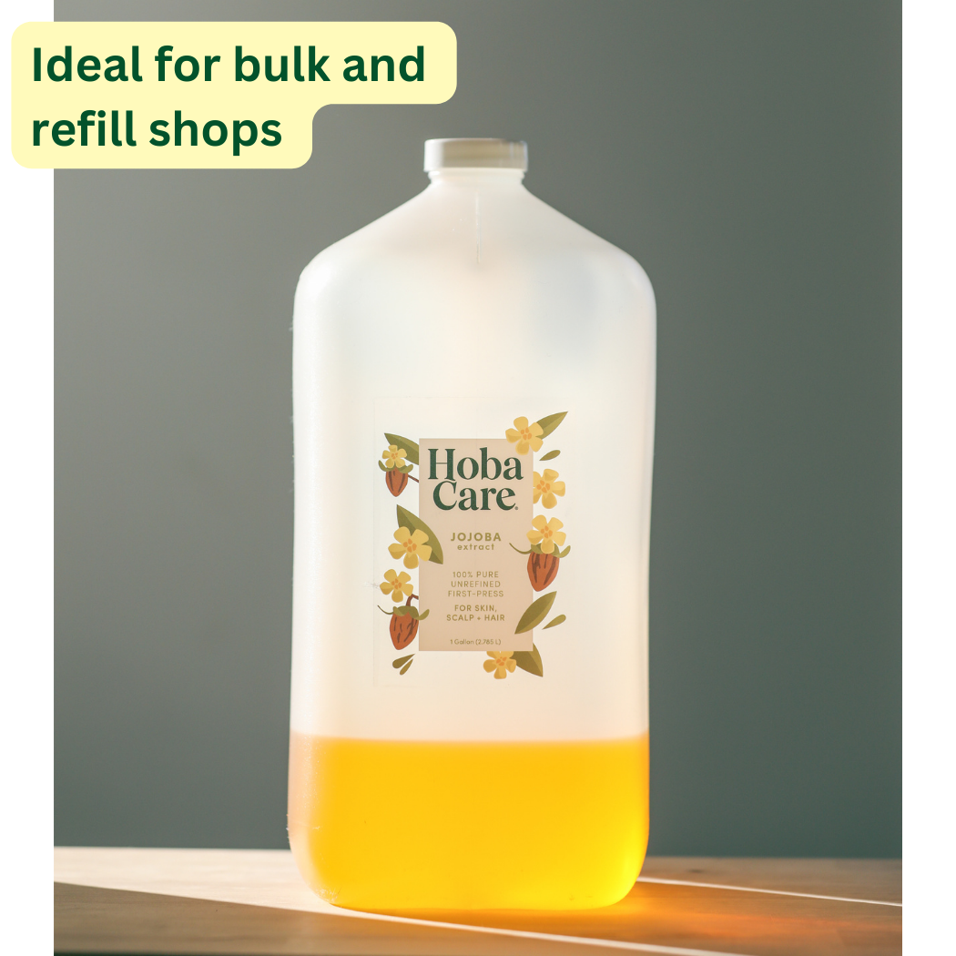 HobaCare Jojoba – wholesale Bath/body oil – HobaCare Jojoba Gallon  - Bulk, Refill, Spa - Pesticide-Free4