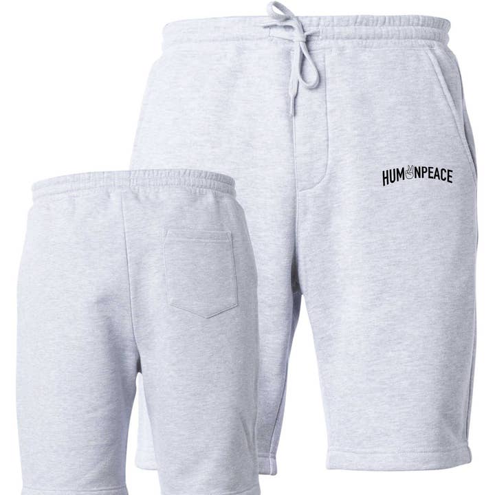 HPSH-02 Grå shorts for engroshandel hos HUMANPEACE