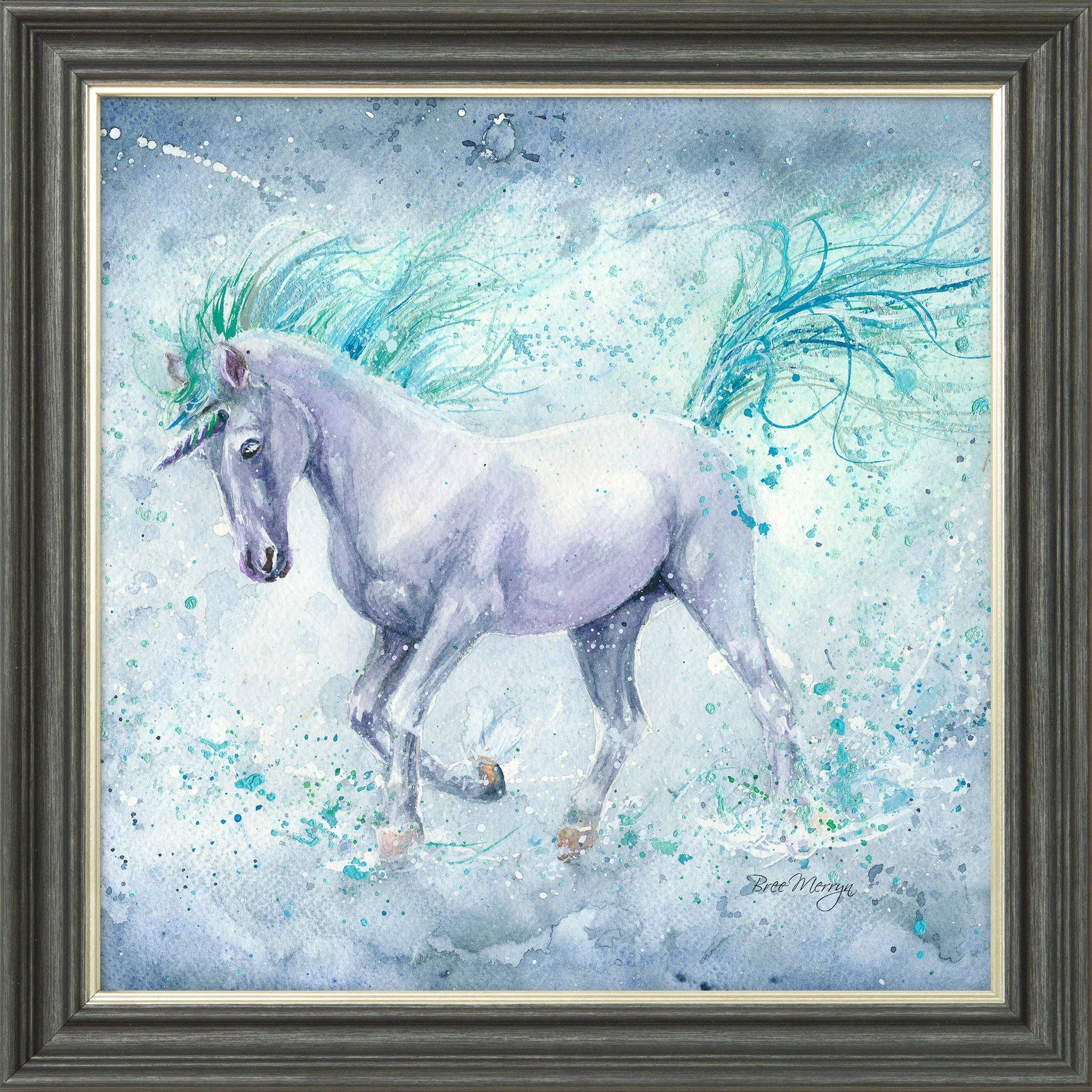 Bree Merryn Art Ltd - Wholesale Kunstprint - Silvermist vierkante ingelijste afdruk (13" of 19")12