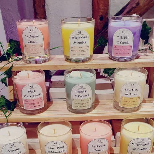 Vela de Soja Perfumada com Single Algodão Wick - 300ml por atacado de Chantic Home