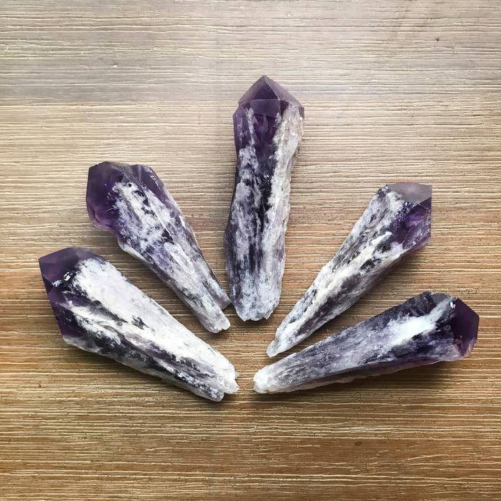 Amethyst Elestrial Wands for wholesale by Subject II Change