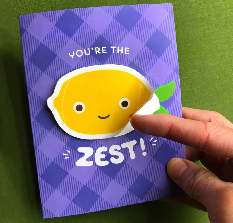 Night Owl Paper Goods – postal de agradecimento por atacado – Cartão de agradecimento com adesivo de café com leite4