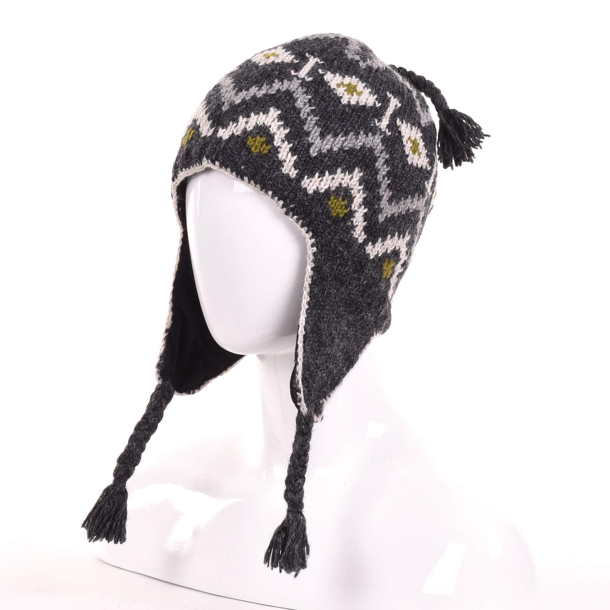 Lost Horizons Canada - Wholesale Beanie - Men's - Jensen Wool Knit Earflap Hat0