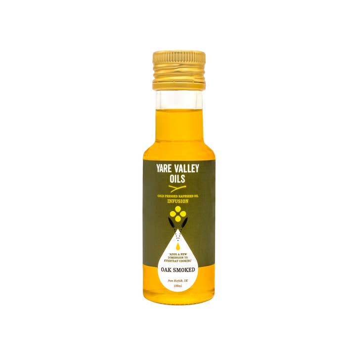 100ml Infused Oil Smoked (Great Taste Winner) for wholesale by YARE VALLEY OILS