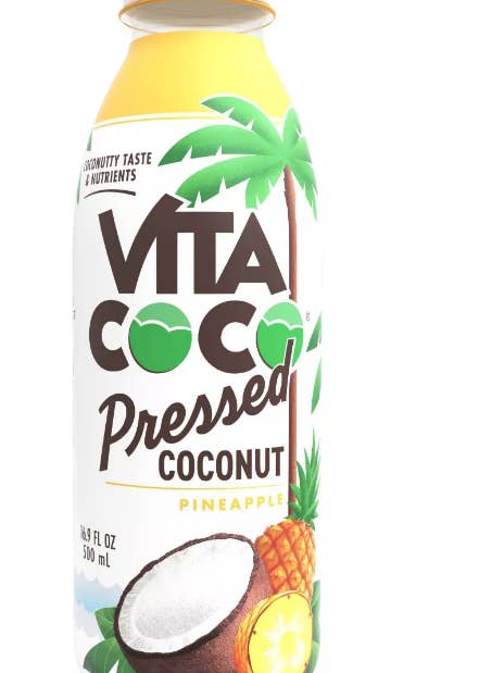 Vita Coco Pressed Coconut Water Pineapple, 500ml PET for wholesale by All Market Brands