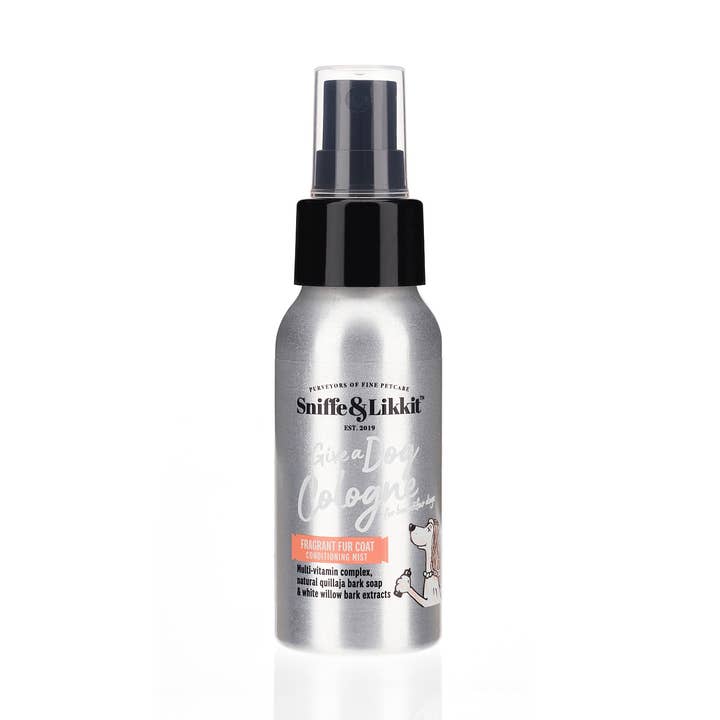 Give A Dog Cologne Fur Conditioning Mist 50ml (Mini) for wholesale by Sniffe & Likkit