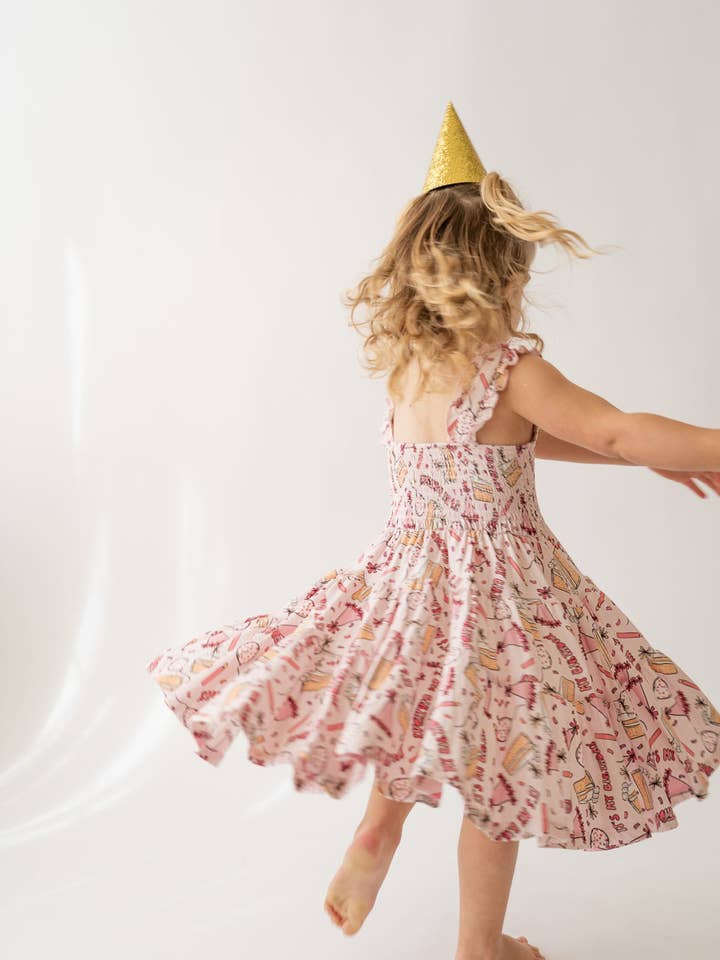 Birthday Shirred Dress for wholesale by House of Henry