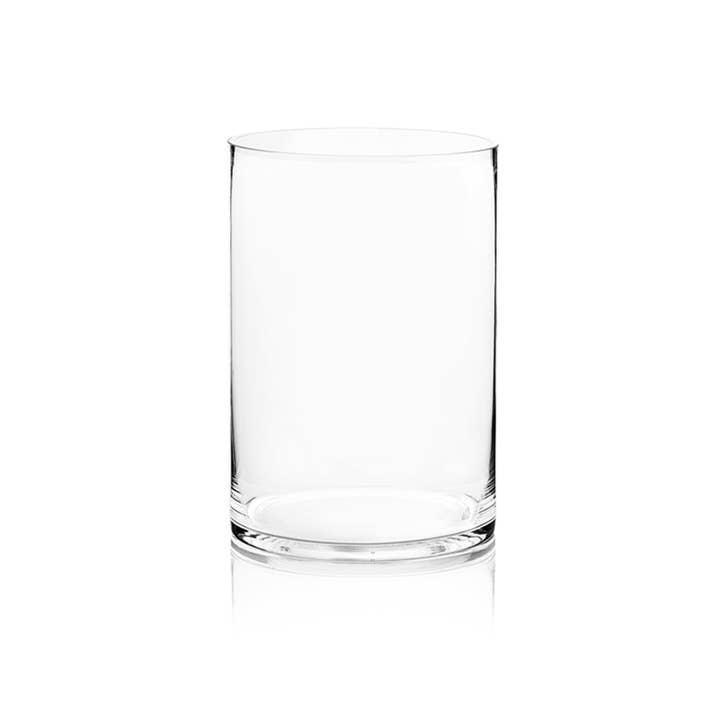 WGV International - Wholesale Vase - WGV Clear Cylinder Glass Vase - 8" x 12"H