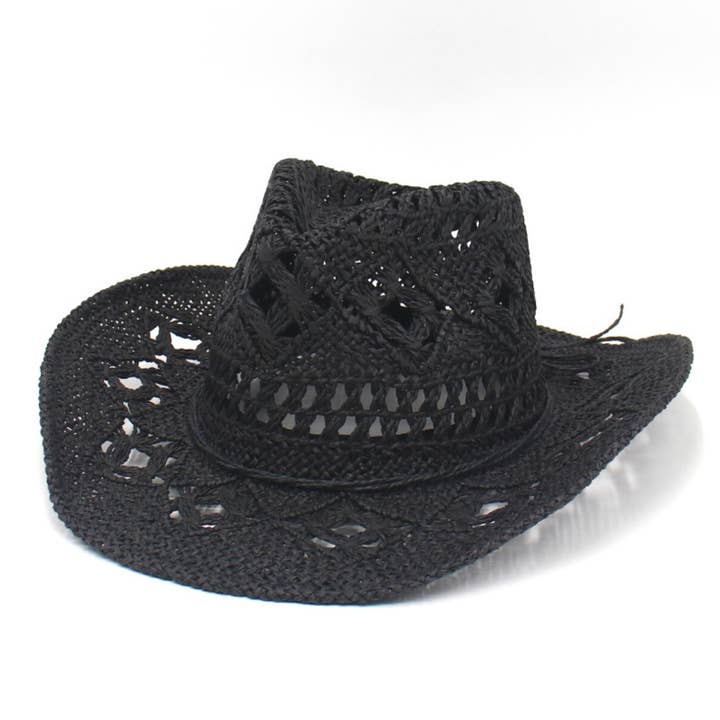 LoveLina - Wholesale Cowboy Hat - Unisex - Straw Cowboy Sun Hat - JONI