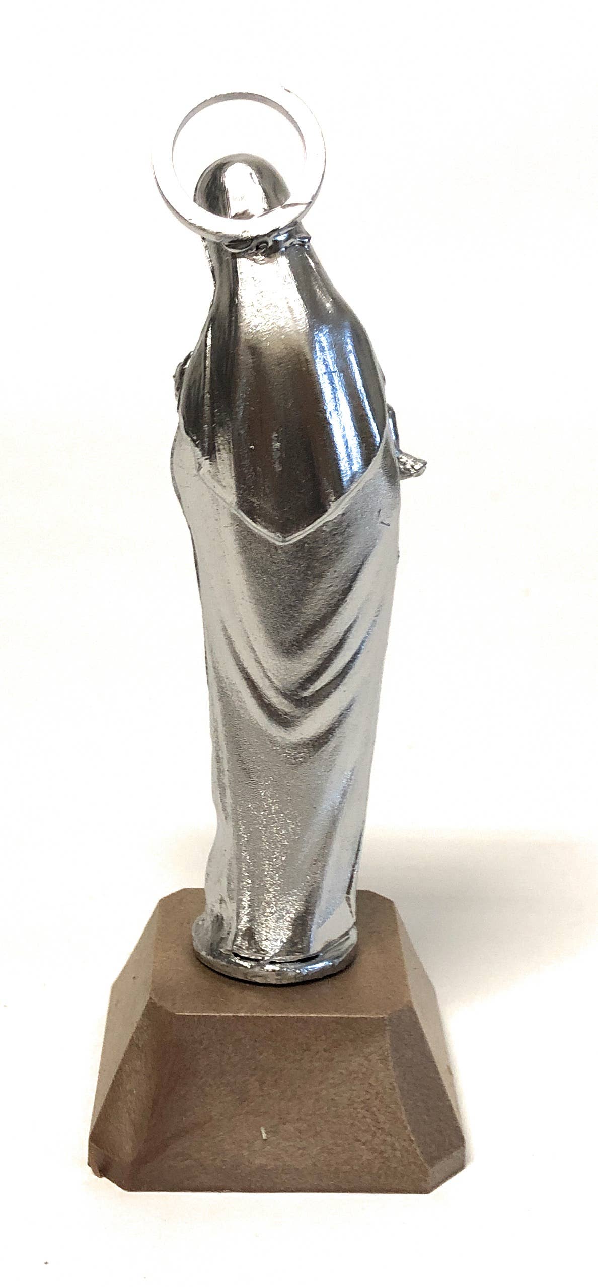 Costa Articoli Religiosi - Wholesale Decorative Figurine - Madonna and Child statue cm. 13 in silver plastic3