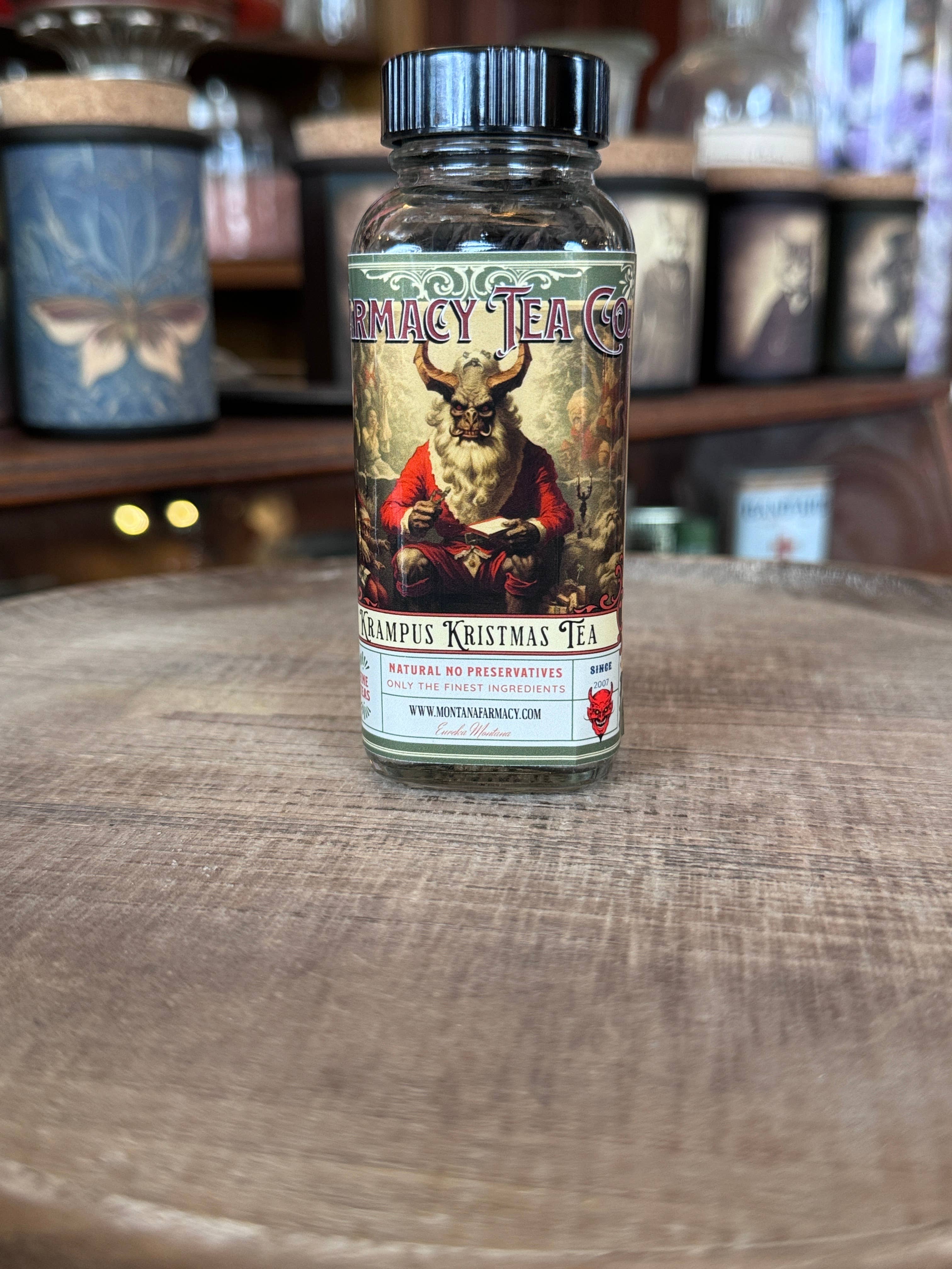 Montana Farmacy – Chá solto por atacado – Chá Nordic Smoke 'It's a Krampus Christmas!'3