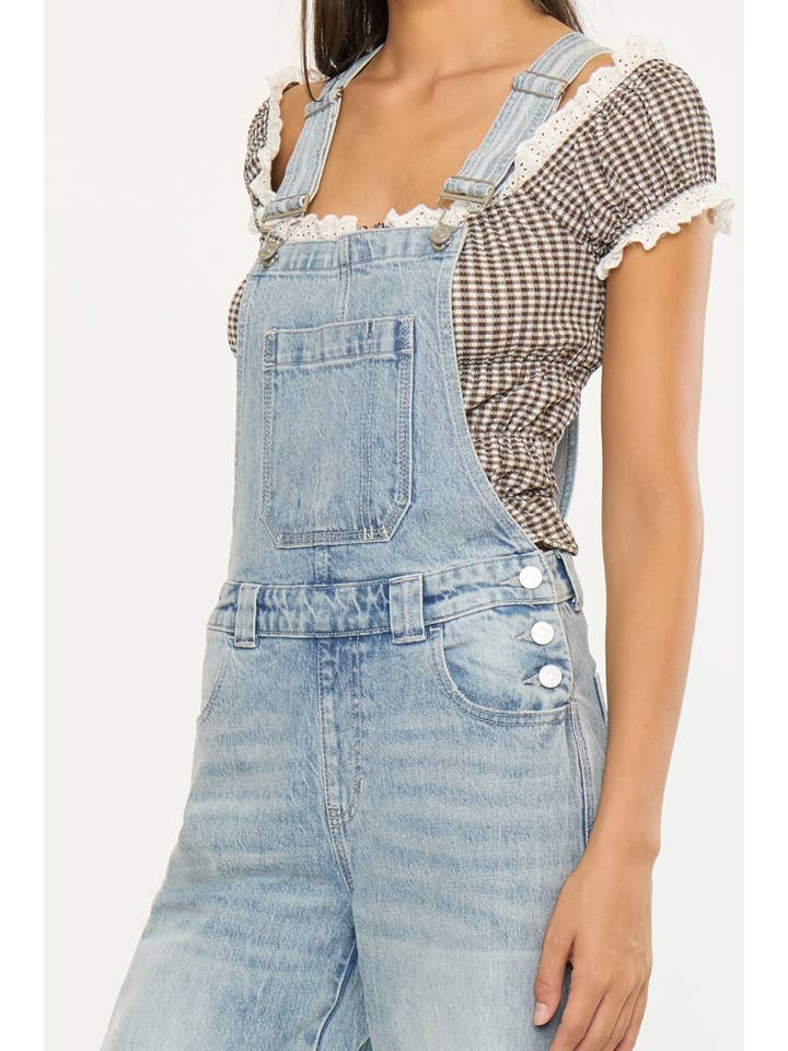 MEDIUM RELAXED BARREL OVERALLS-KC2155M for wholesale on Faire4