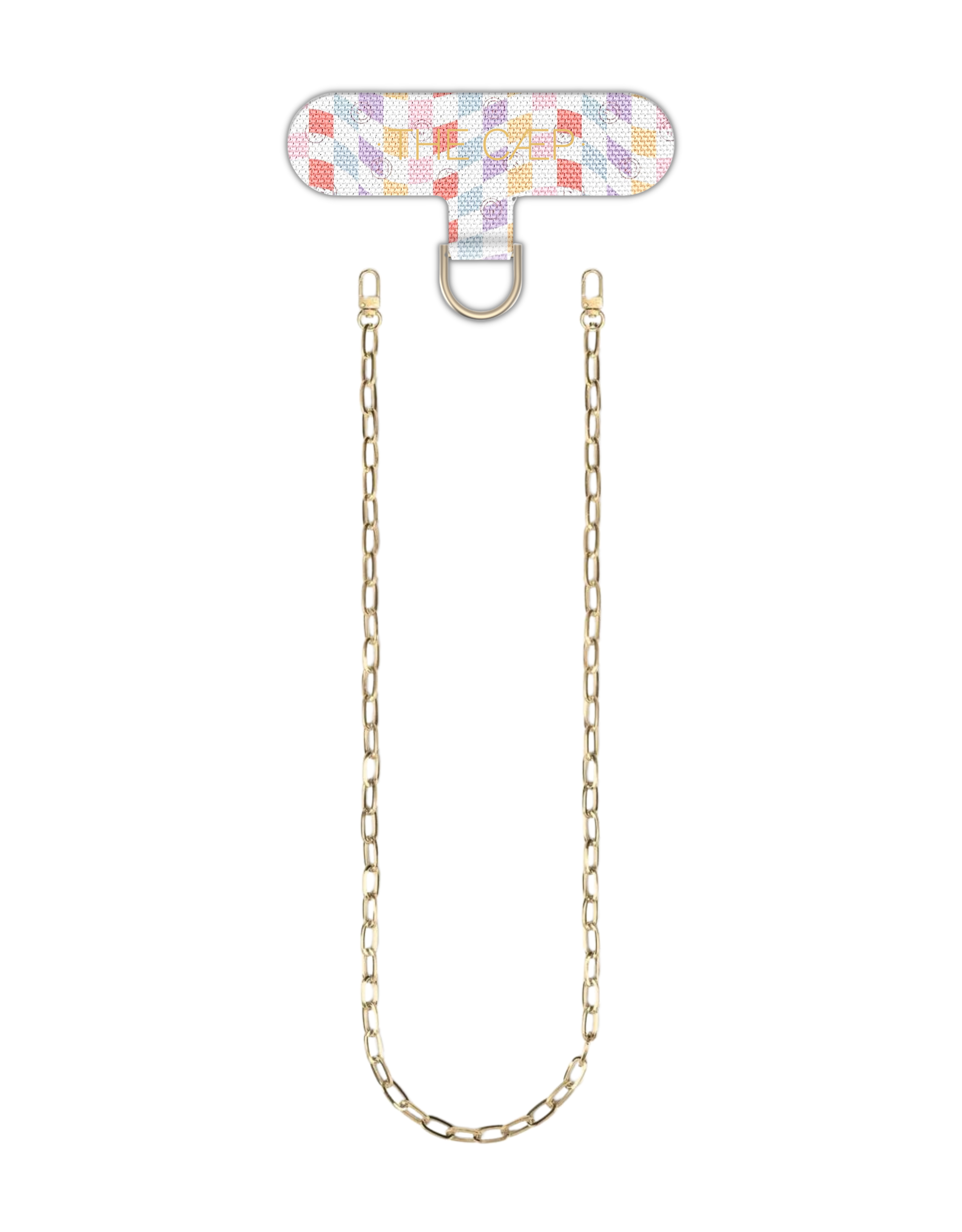 THE CÆP - Wholesale Phonecase Strap - Universal Phone Hitch + Gold Paperclip Crossbody8