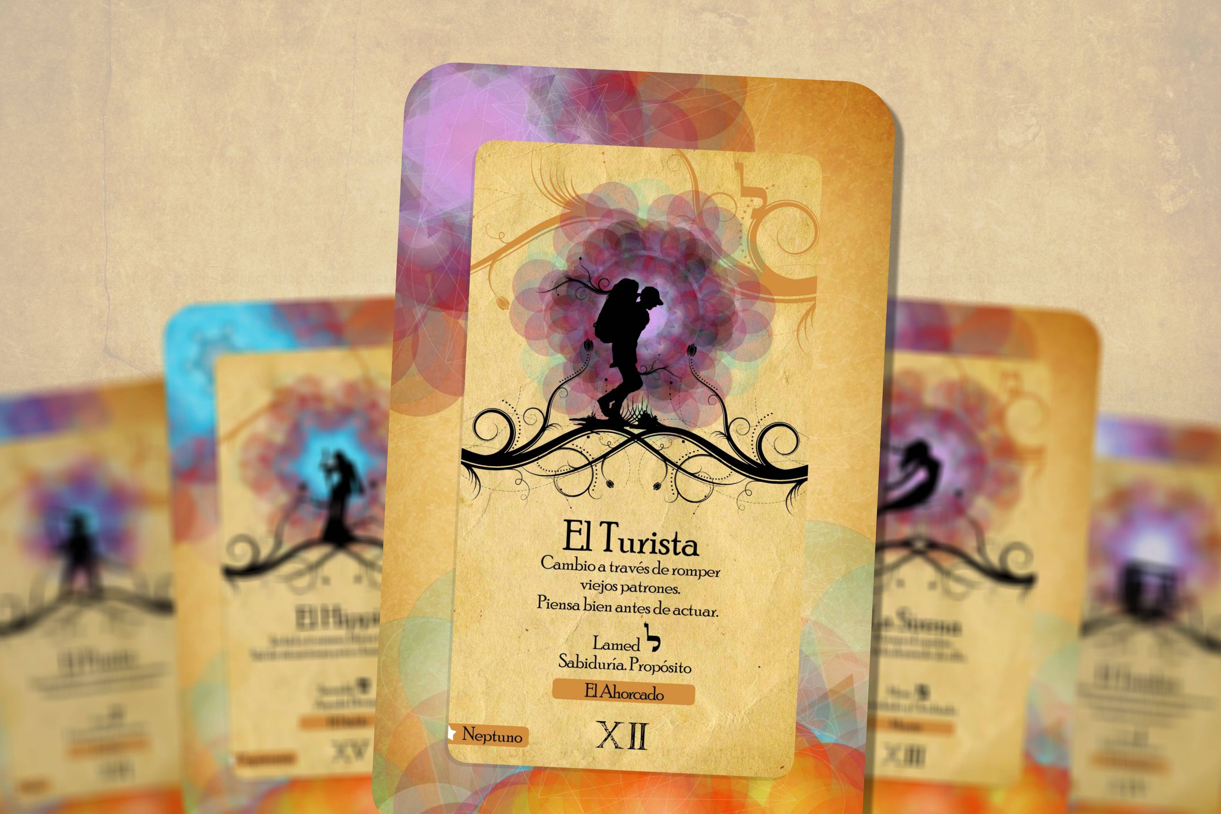 IBIZA TAROT – wholesale Tarot-kort – Ibiza Tarot - El Oráculo de Tanit - Arcanos Mayores (spanska)2