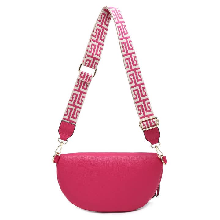Papaya Fashion Ltd - Vente Sac à bandoulière – femme - Sac besace B23003 avec bandoulière en toile et compartiments zippés9
