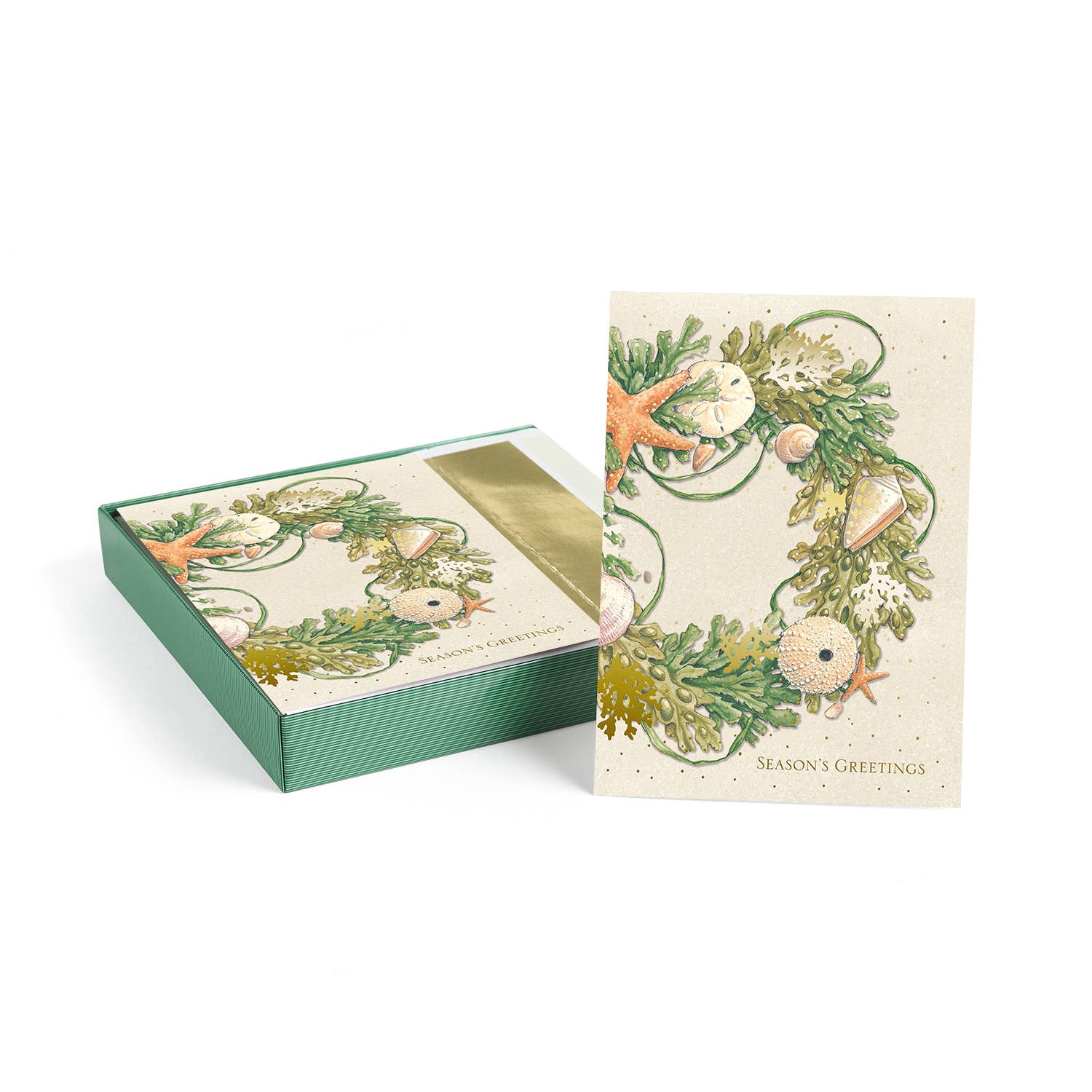 Masterpiece Studios - Vente Cartes de vœux saisonnières - Cartes de vœux en forme de guirlande en forme de guirlande1