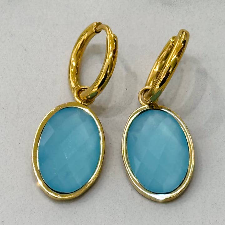 Cassette Barcelona - Wholesale Dangle Earrings - Lea Hoop Earrings 0