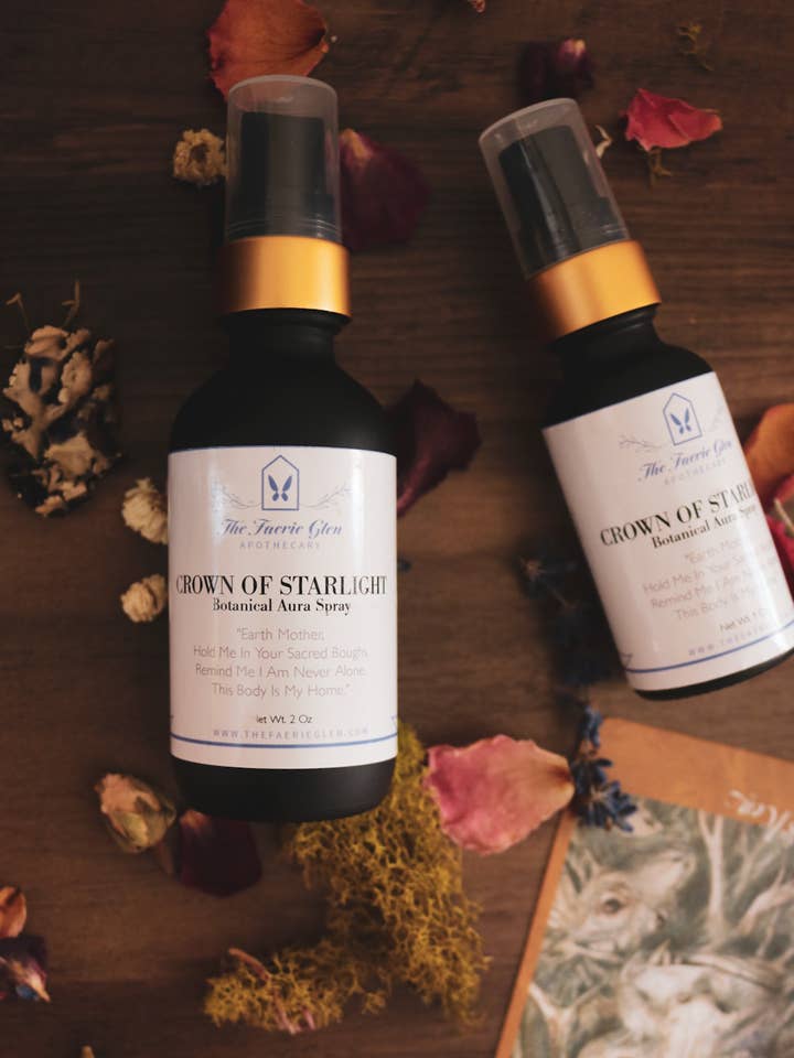 Crown of Starlight Grounding Aura Spray for wholesale by The Faerie Glen