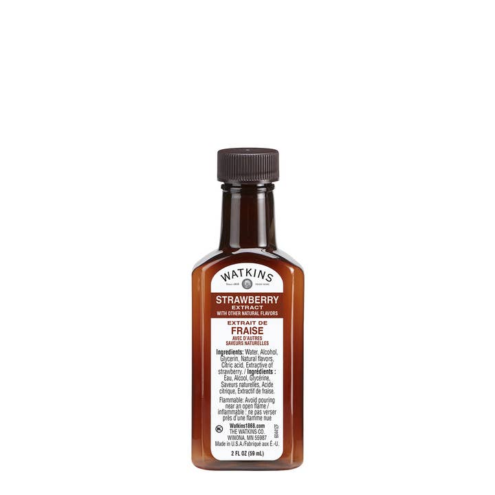 The Watkins Co. - Wholesale Vanilla/Fruit Extract - Strawberry Extract 2 fl oz