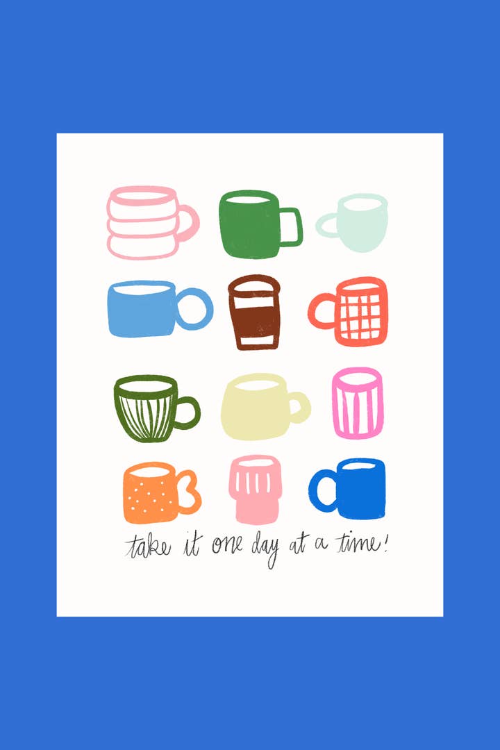 Jenna O. Studio - Wholesale Art Print - One Day at a Time Art Print0